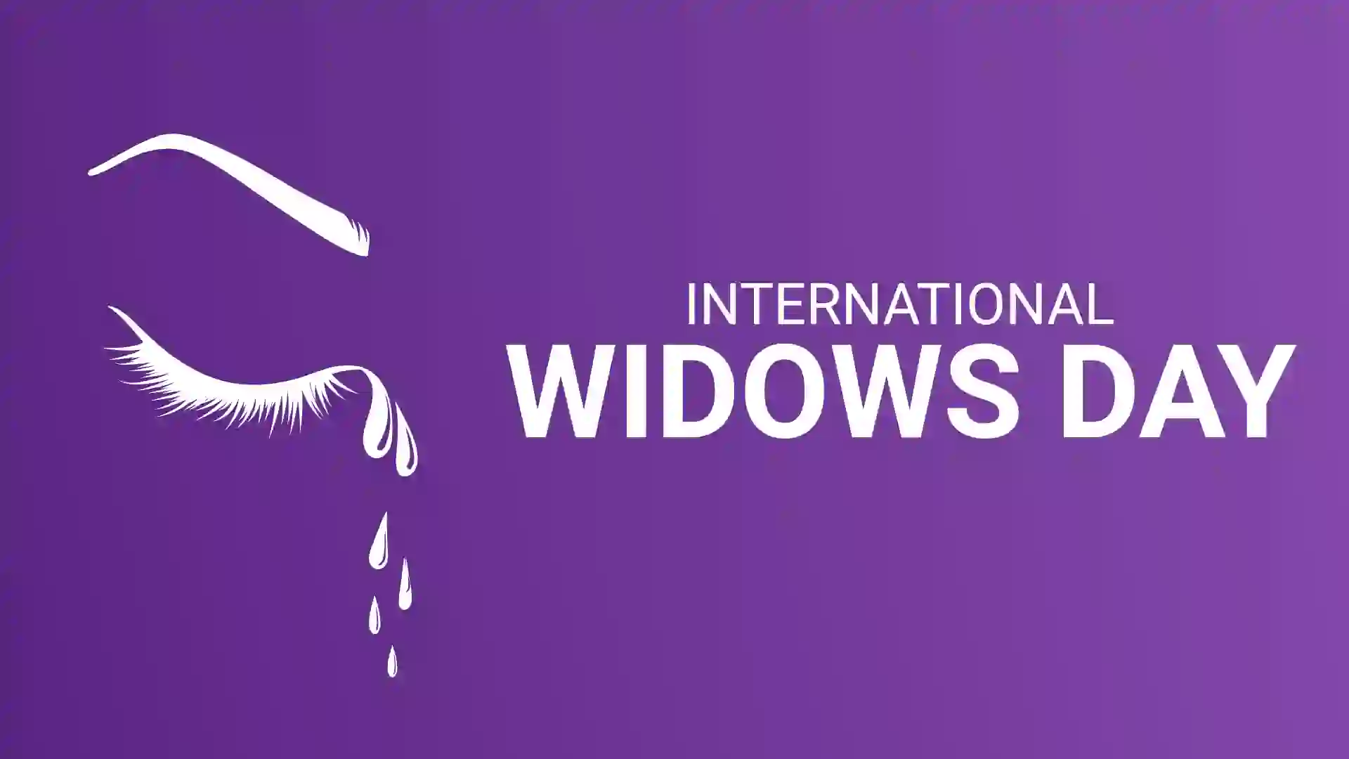 International Widows Day This Post Design By The Revolution Deshbhakt Hindustani