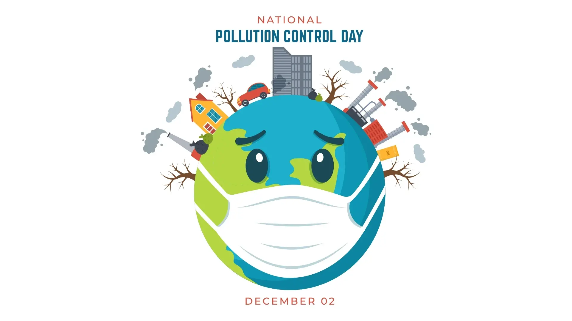 National Pollution Control Day This Post Design By The Revolution Deshbhakt Hindustani