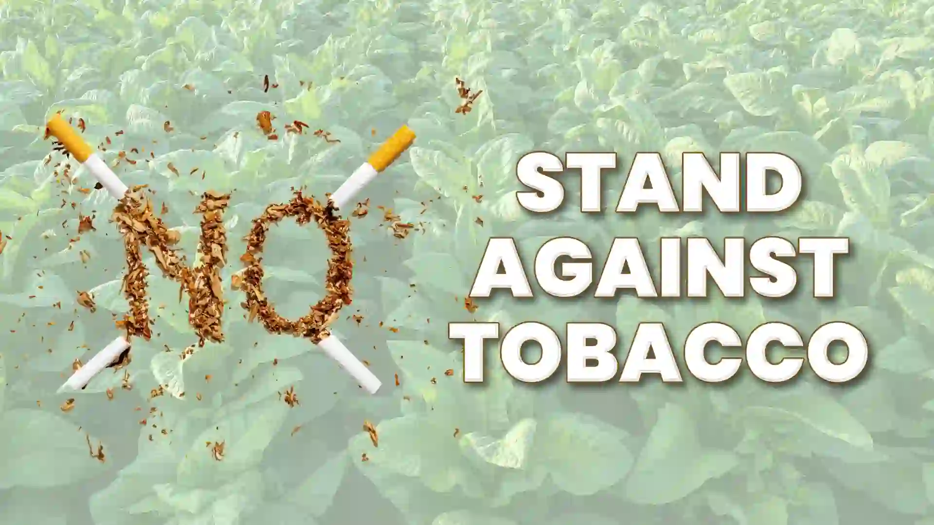 stand against tobacco This Post Design By The Revolution Deshbhakt Hindustani