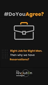 RIGHT JOB FOR RIGHT MAN